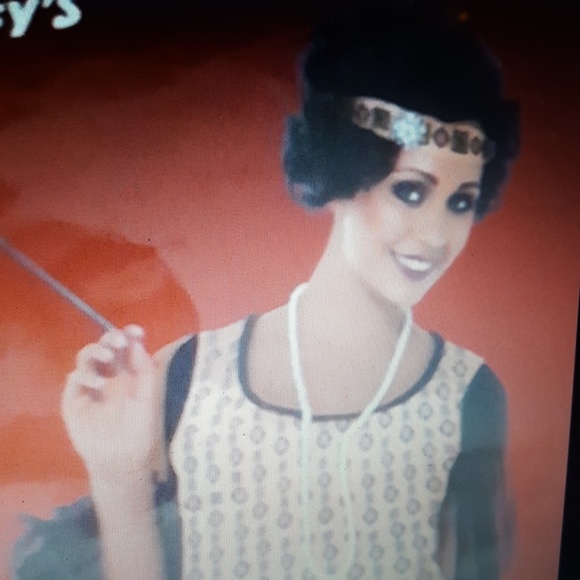 6pc 1920s Coco flapper costume  complete with eve - Picture 8 of 8